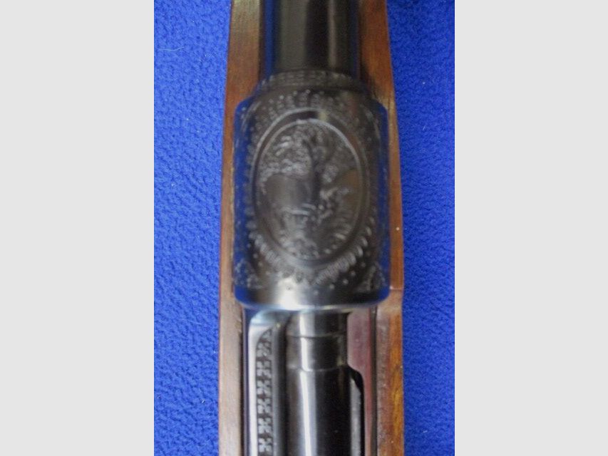 Fusil à répétition M98 Zella Mehlis preuve civile 1/45 entièrement gravé jamais monté K98