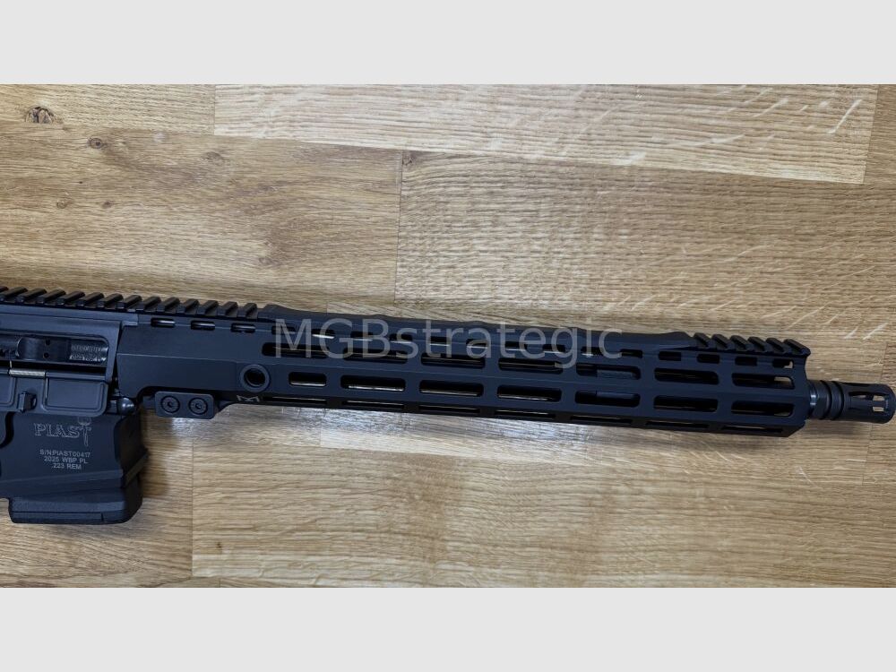 WBP PIAST - halbautom. Büchse .223Rem - Typ AR-15 AR15 14,5" - für Jahresjagdscheininhaber - 1/8 Drall - Match Abzug Triggertech Duty Single Stage-Abzug