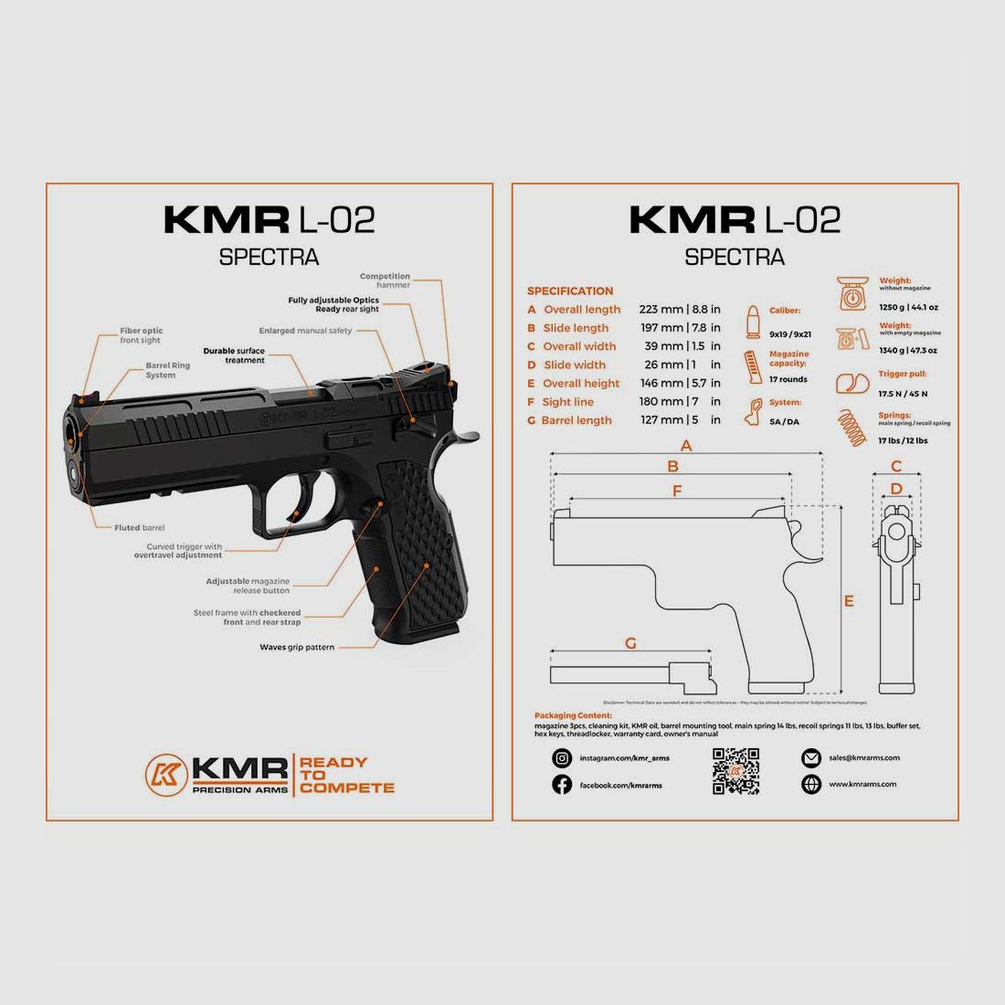 KMR SPECTRA OR 9mmLuger, Bild 3 von 3