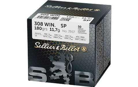 Sellier & Bellot .308 Win. Teilmantel 11,7g / 180 grs