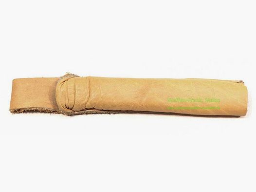 Protector leather case for cleaning rod guidance