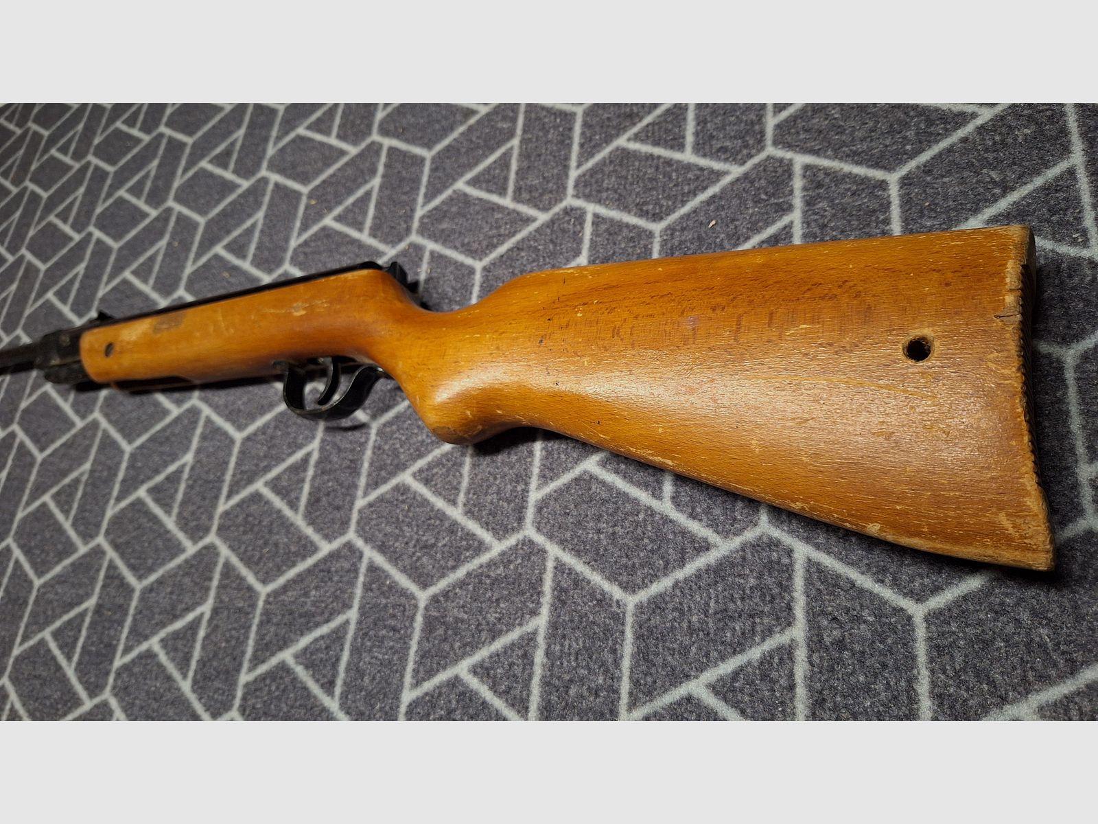 Karabinek pneumatyczny Modell 300 Haenel Suhl oryginalny DDR "Straßenköter