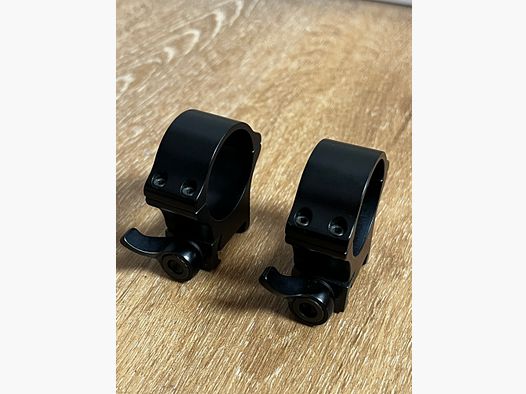 Recknagel Era Picatinny flip-up mount 34mm rings