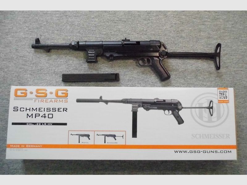 Armas deportivas alemanas Schmeisser MP 40