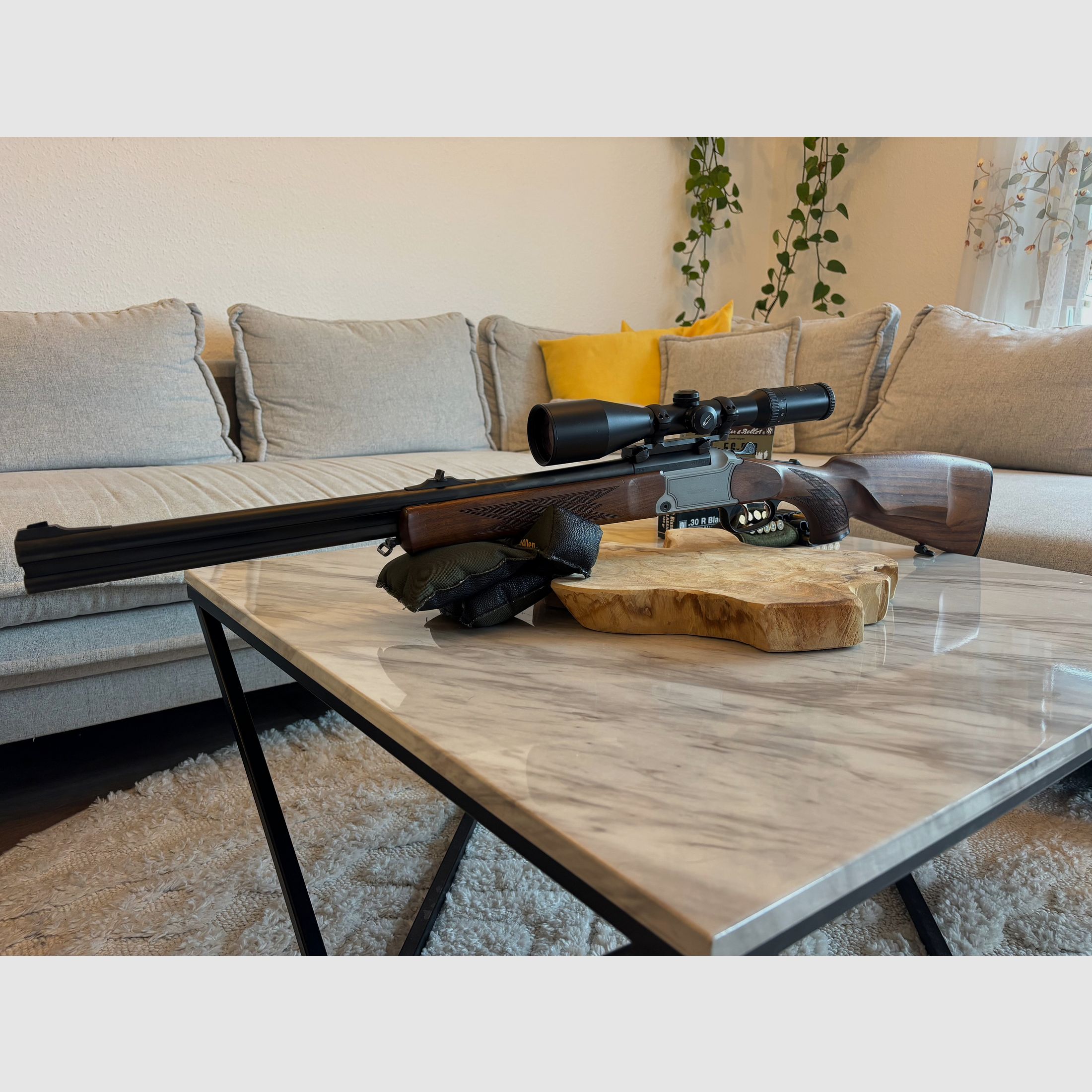 Blaser BBF 95 mit Einstecklauf Bockbücksflinte/Bergstutzen