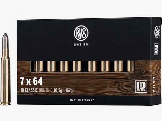 7×64 ID 10.5g / 162grs