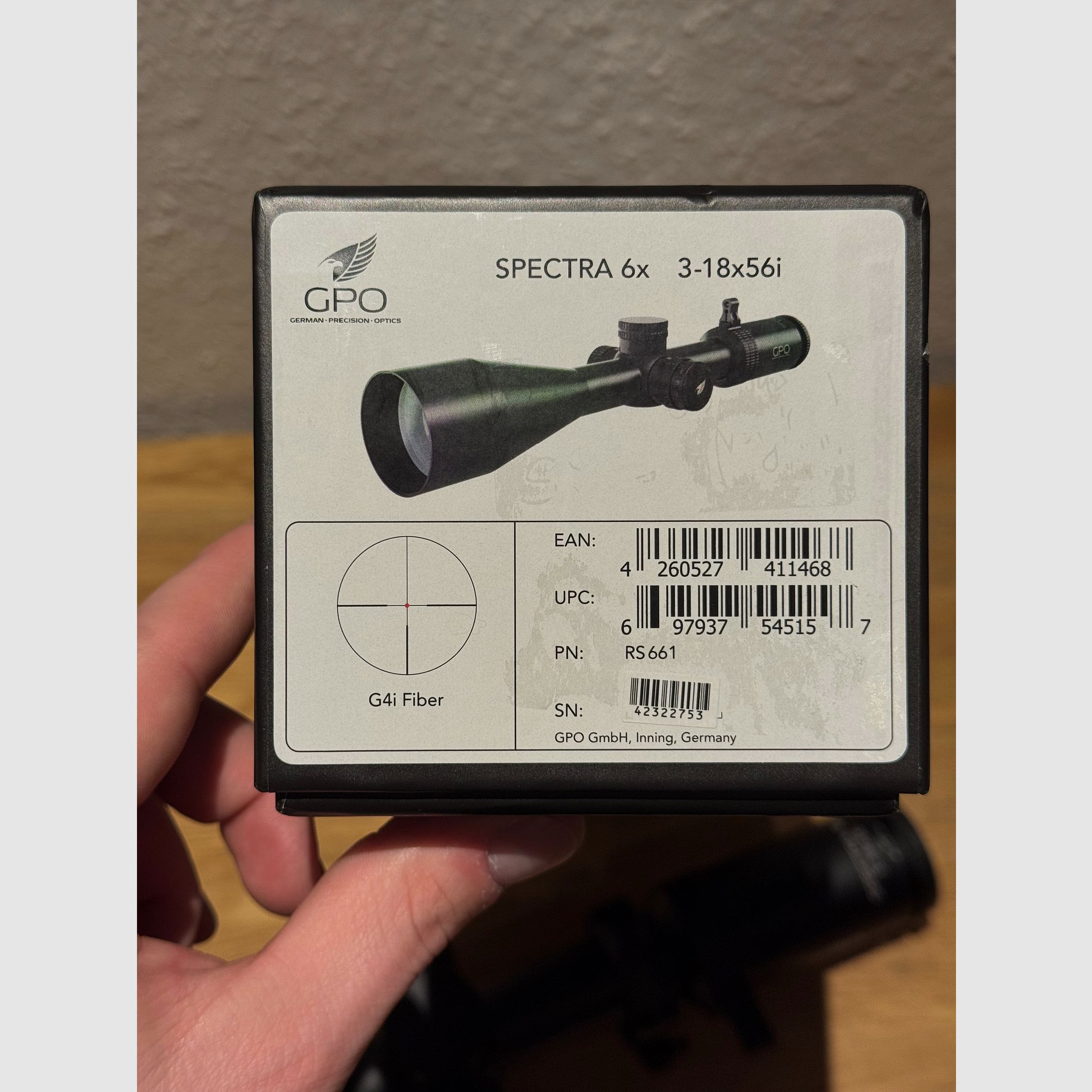GPO Spectra 6x 3-18x56i G4i Zielfernrohr
