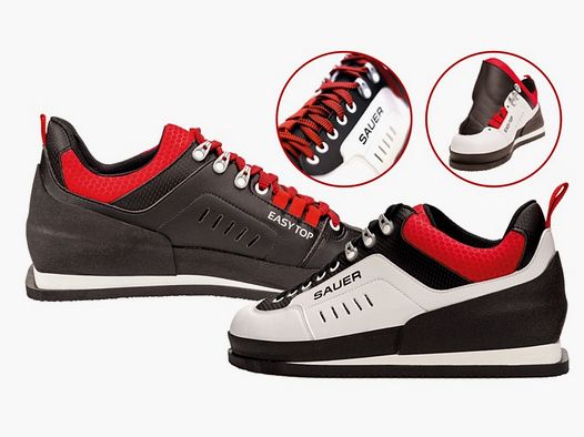 Sauer-Schießsport Easy Top Schwarz Pistolenschießschuh Schießschuhe