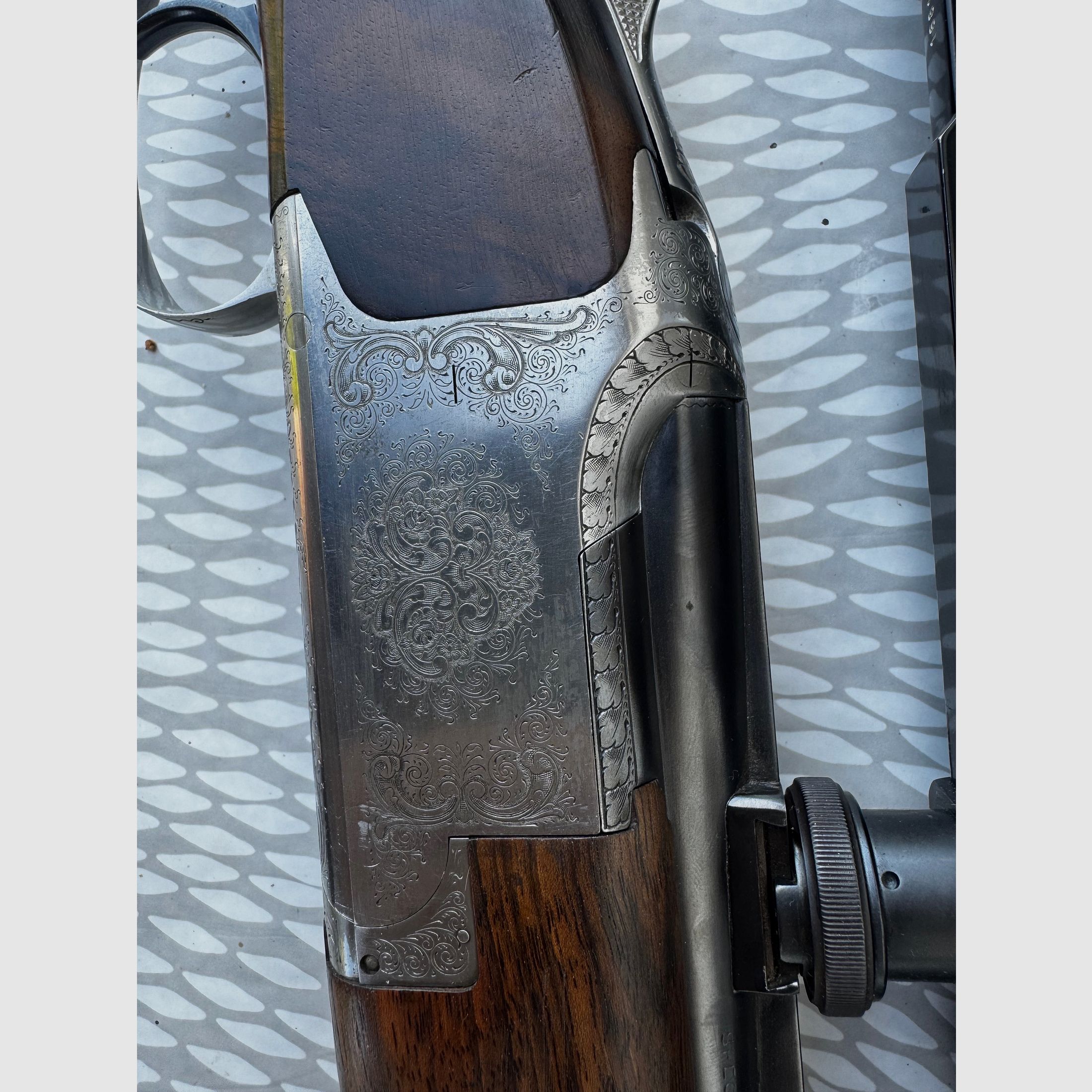 Rare FN Herstal double express rifle