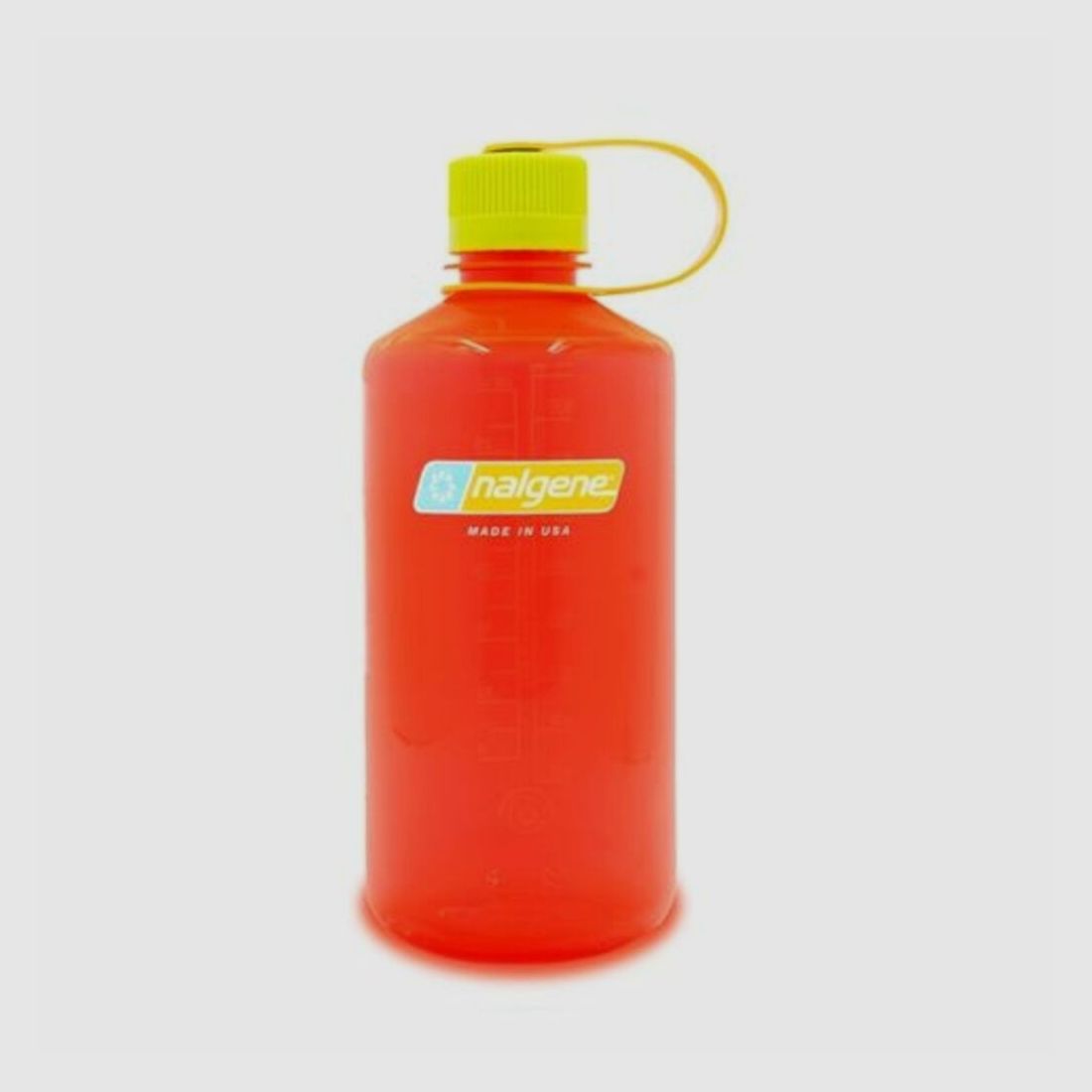 Wiederverwendbare Flasche 1 Liter rot schmaler Hals Nalgene Sustain