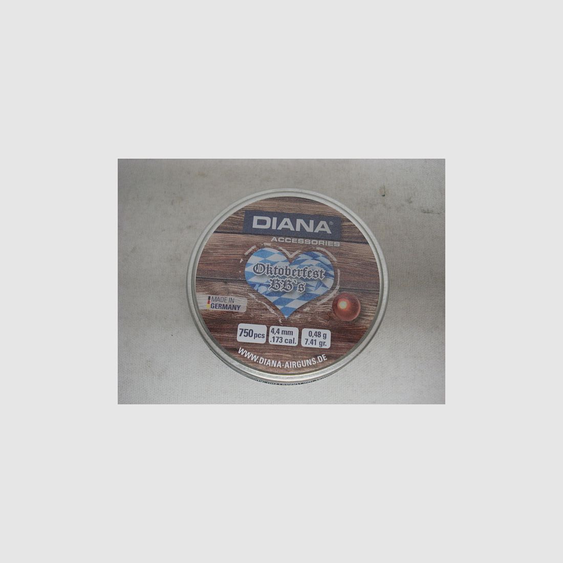 4.4 mm round ball copper-plated - a750 can, 0.48g/7.41g lead