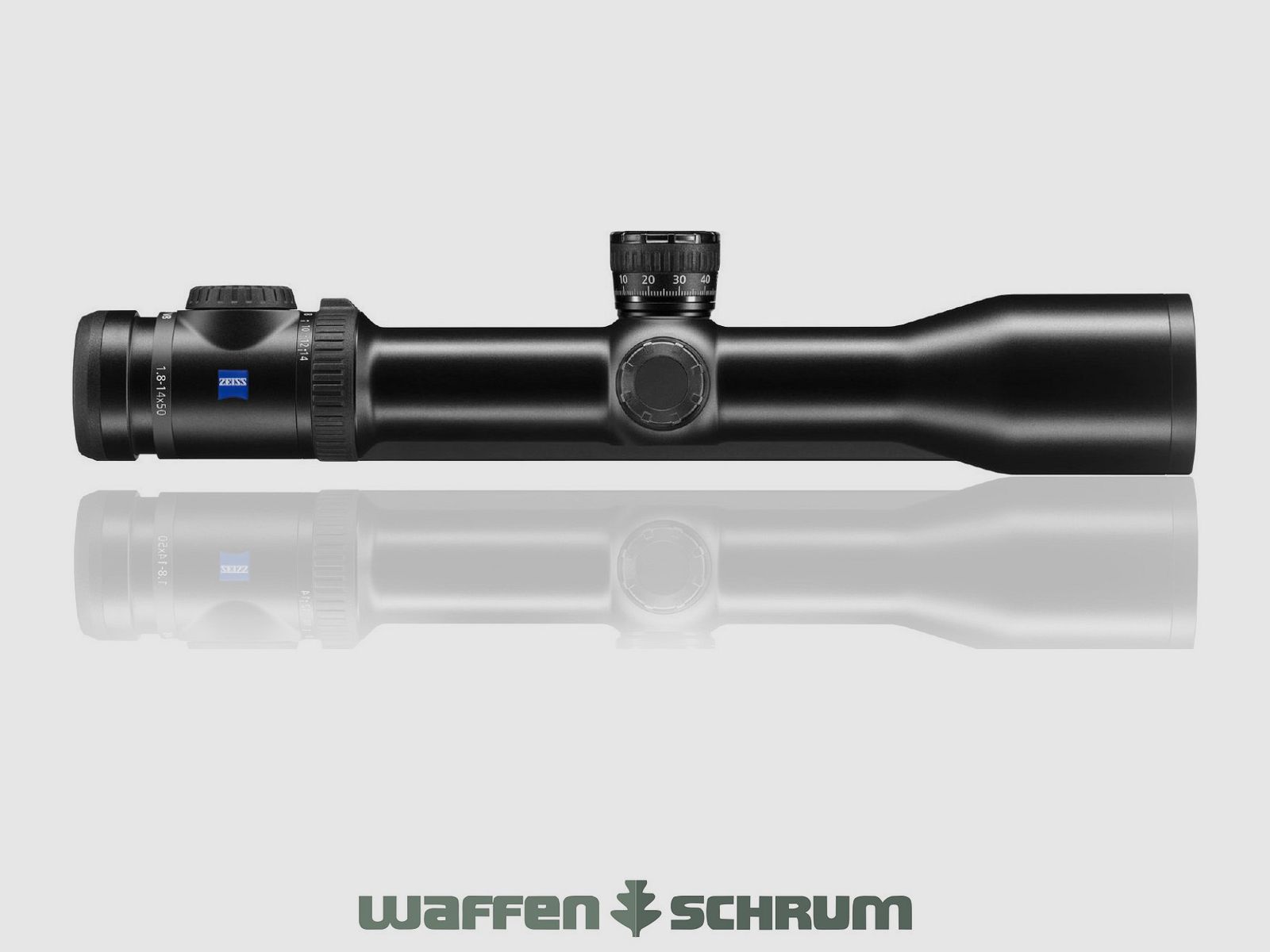 Zeiss Victory V8 - 1,8-14x50 M / 30mm Mittelrohr mit Schiene Absehenschnellverstellung Höhe