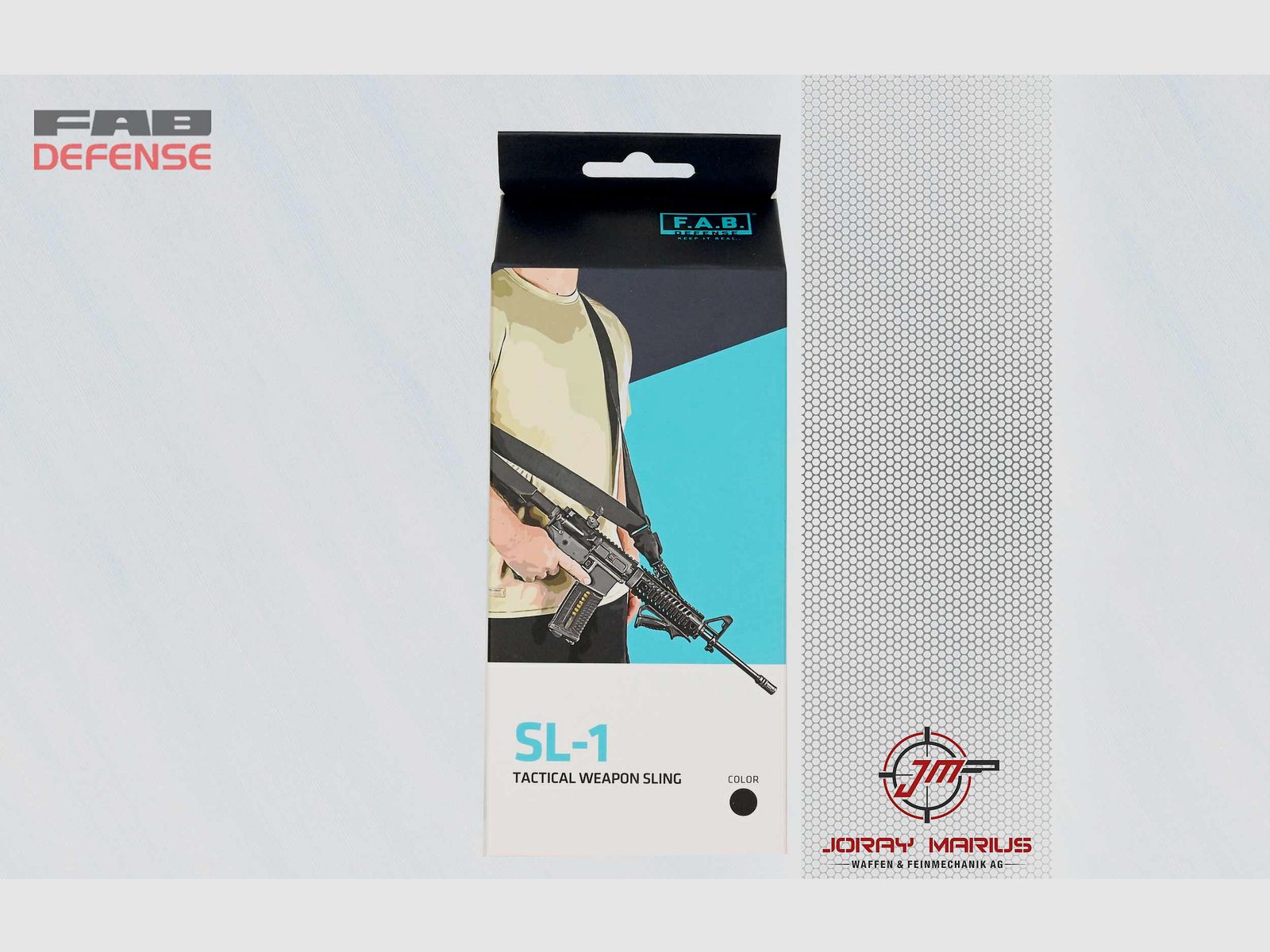 FAB Defense SL-1 Tactical Rifle Sling, 2-Point