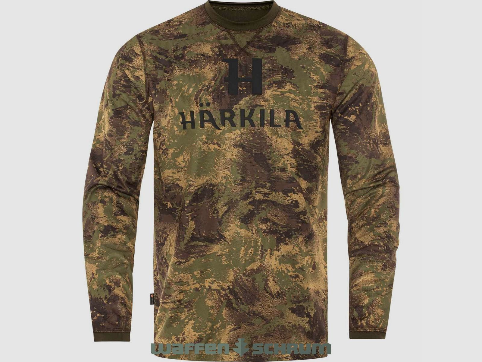 Härkila Langarmshirt Deer Stalker  Camo Axis MSP Forest Green