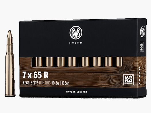 RWS 7x65R Kegelspitz 10,5g - 162gr