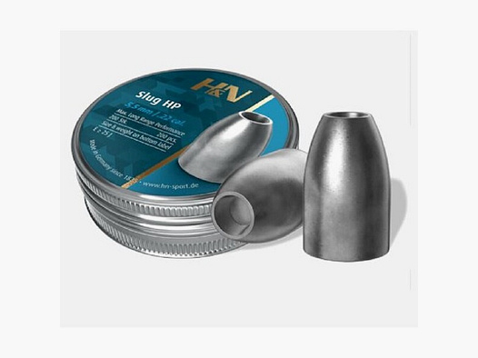 H&N - Luftgewehrmunition H&amp;N Slug HP 21gr - Kal. .217 (5,5 mm) - Versandkostenfrei