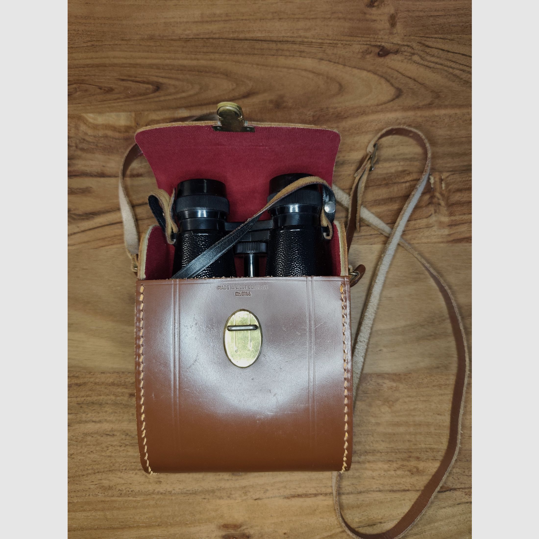 Binocolo da campo S. RIEFLER Germania 3 x 40 / anni '60