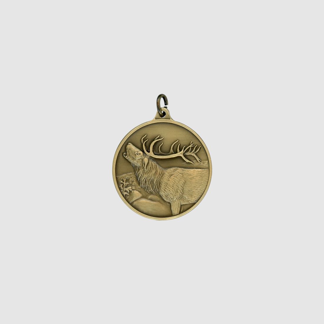 Steinhauer&Lück Jagdmedaille Rothirsch 40mm bronze