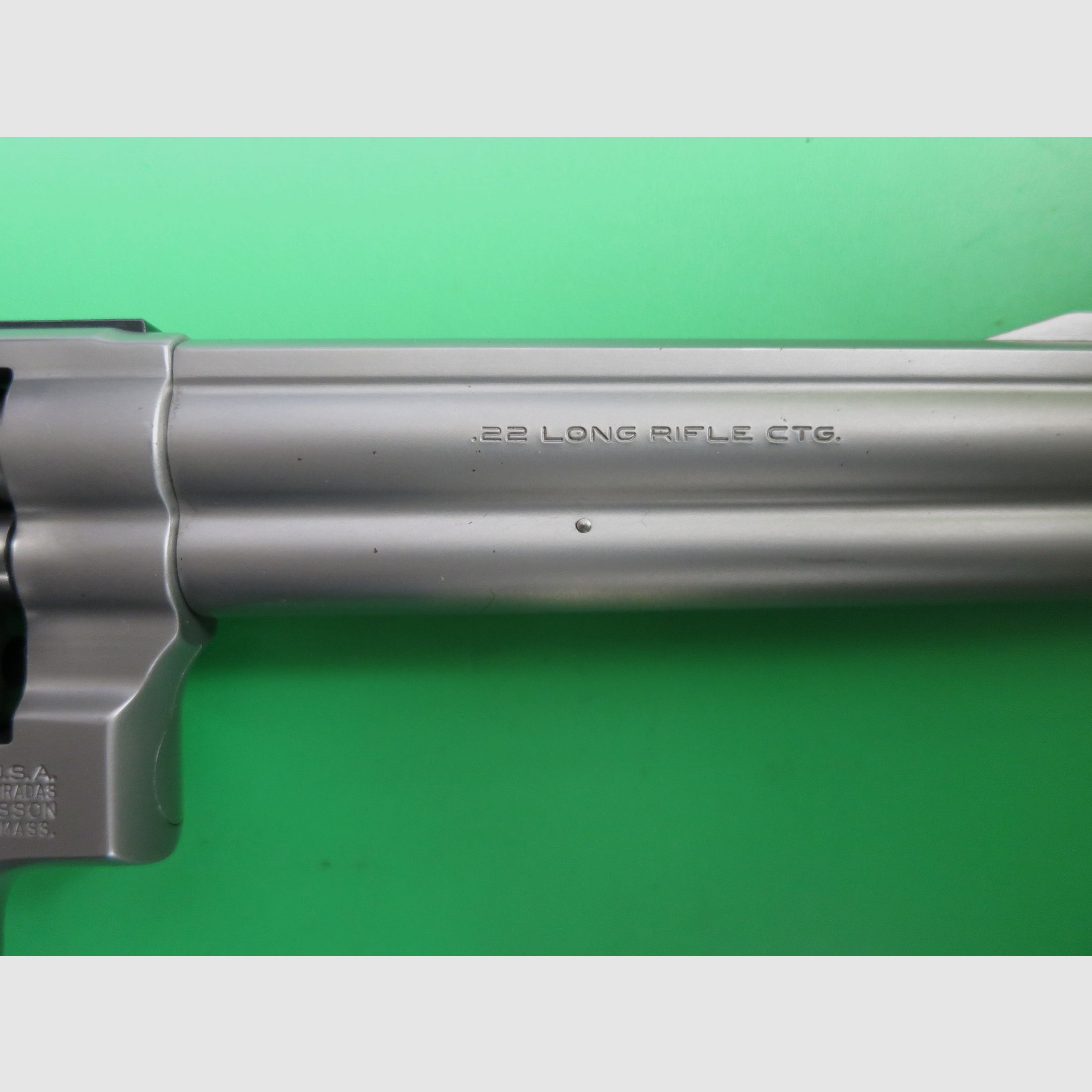 Revolver de sport, revolver de tir Smith & Wesson, modèle 617, 22 Target Champion, .22lr + poignée de sport #85