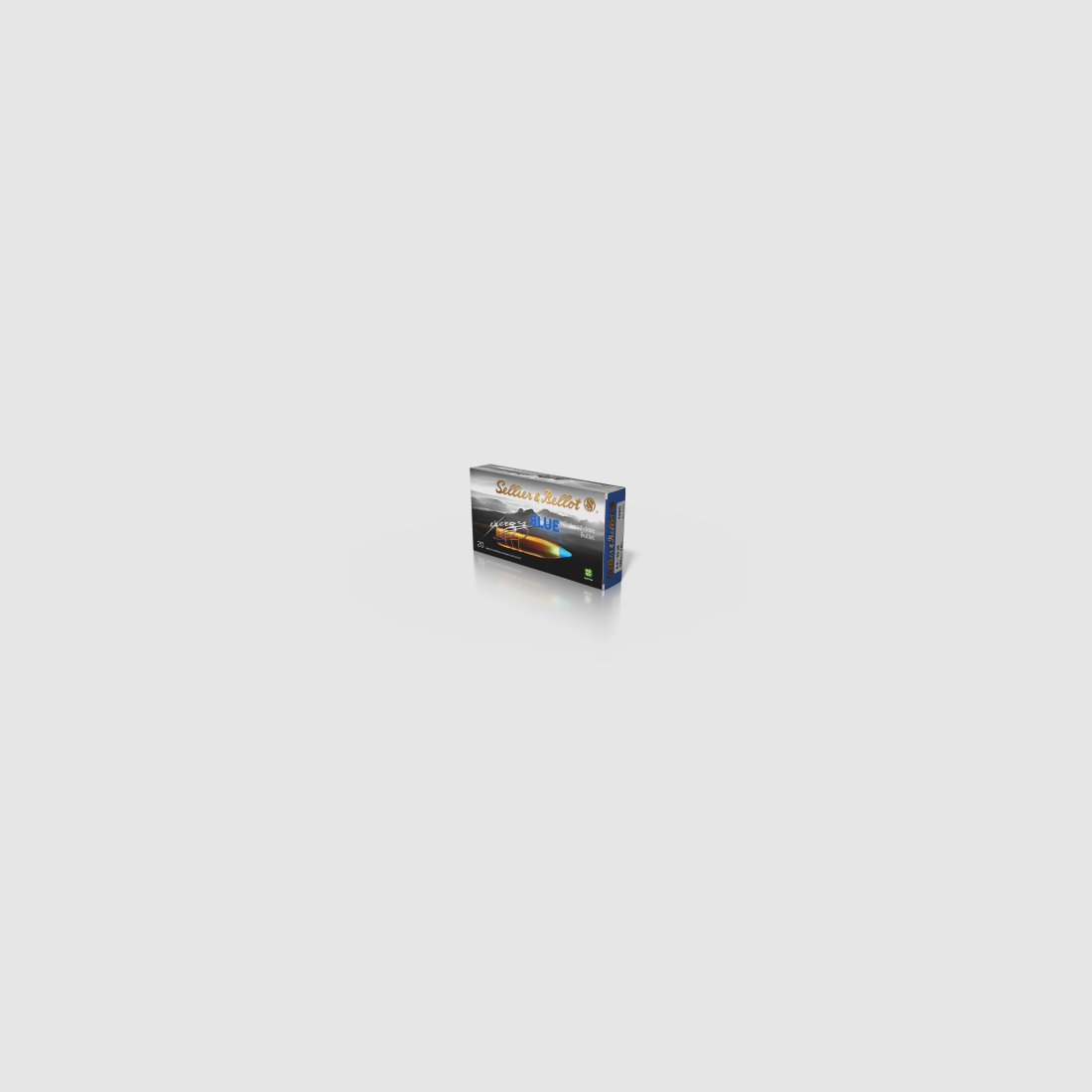 S&B Büchsenmunition 6,5 x 55 SE 7,8 g / 120 gr Tipped eXergy eXergy Blue