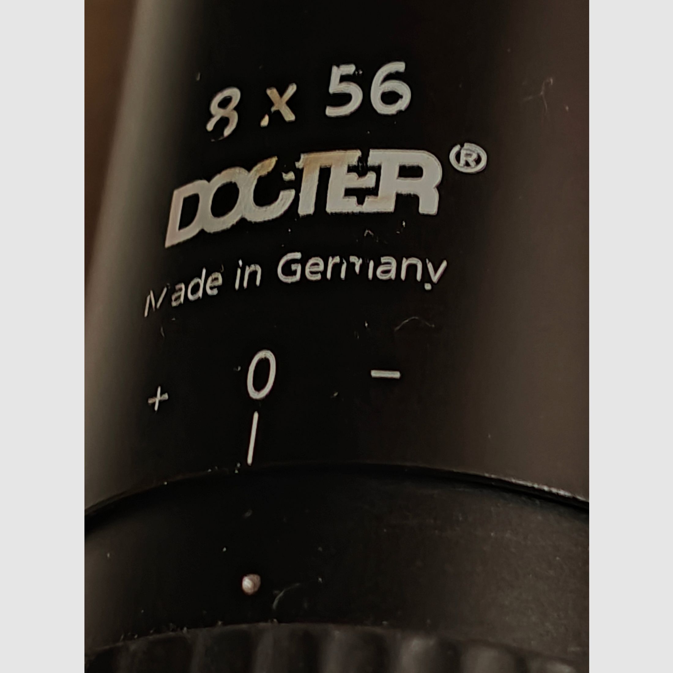 Docter 8x56 night vision scope with illuminated reticle