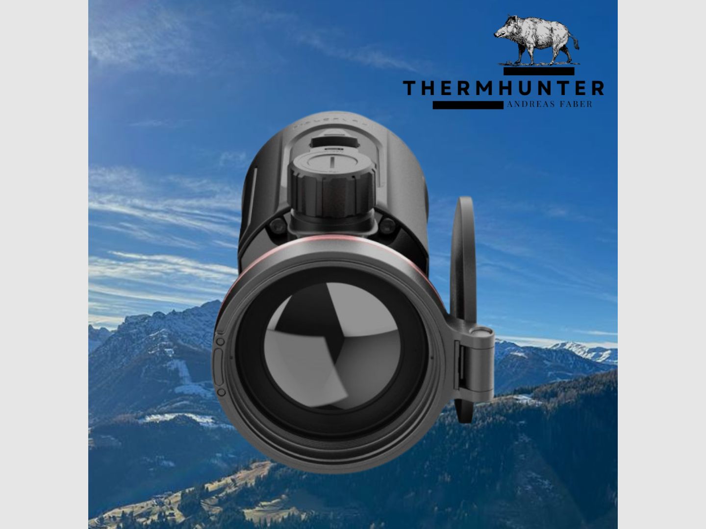 Hikmicro Clip-On Thunder TQ50C 3.0 Komplettset mit Adapter -NEU-