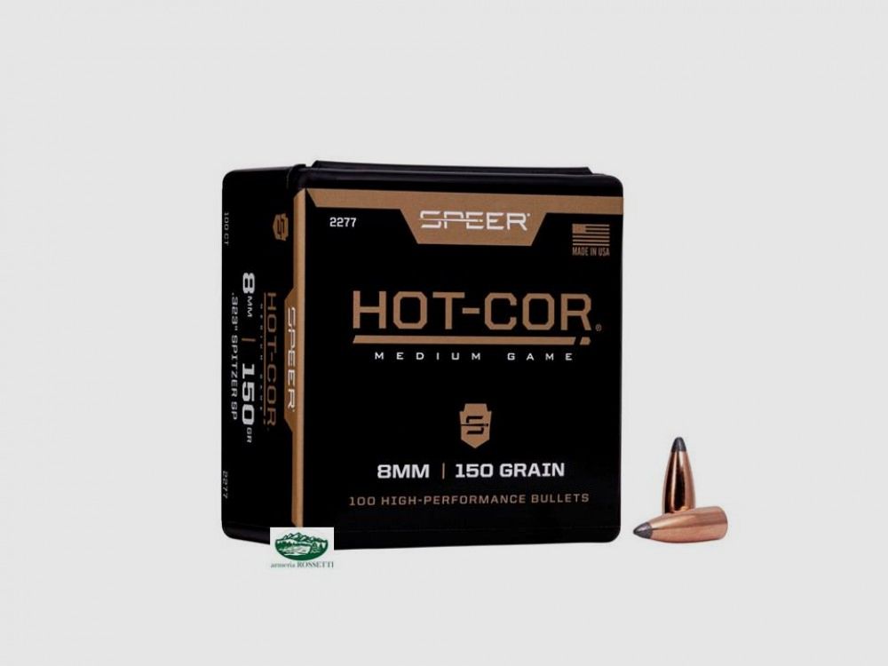 SPEER Palle HOT-COR 8mm - .323 - 150 gr. SP