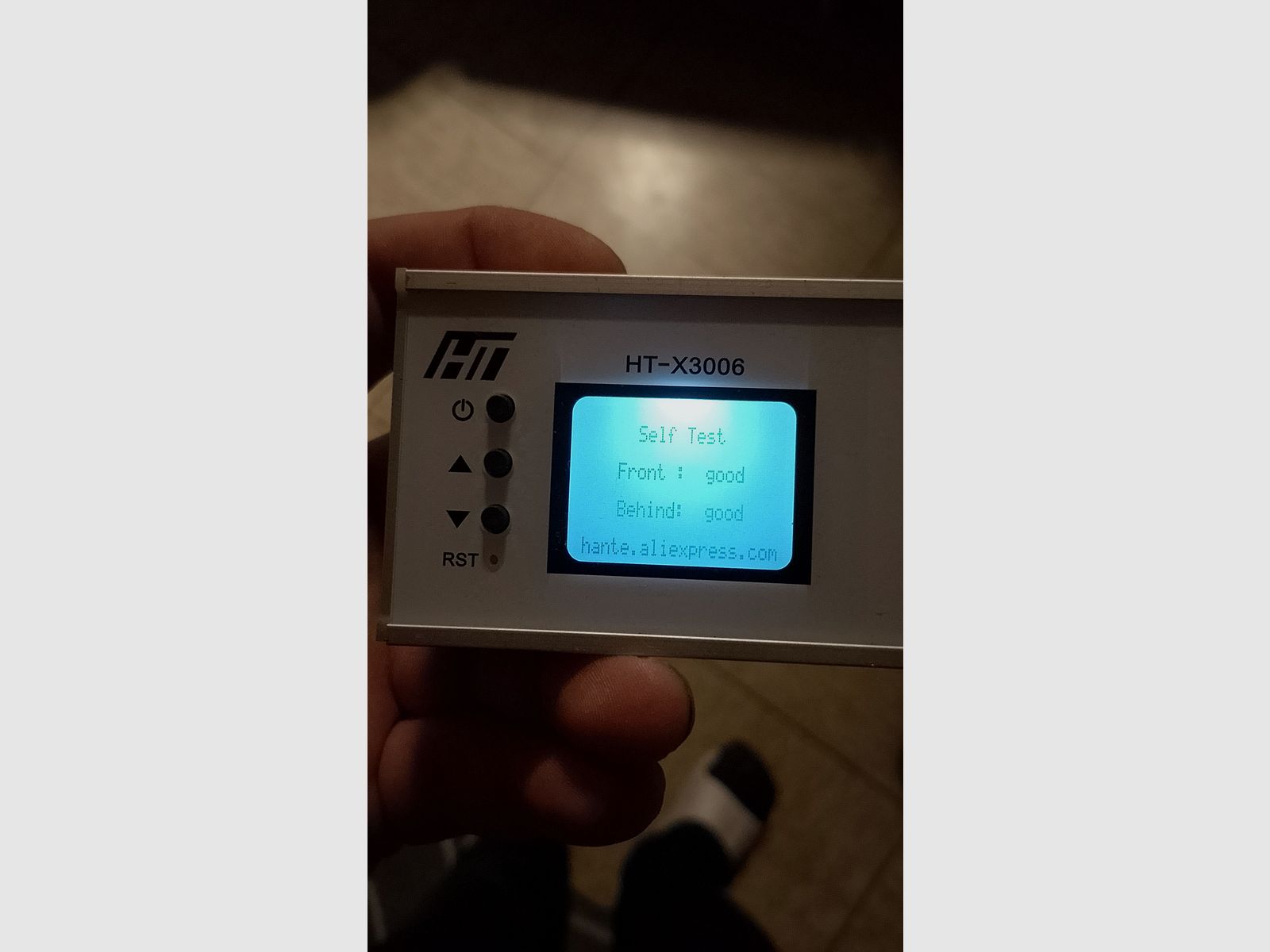 HT-X3006 WIFI chronograph speed meter for bullets and projectiles like new Airsoft PCP air rifle measurement
