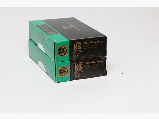 RWS KS Kegelspitz ammunition 300WM