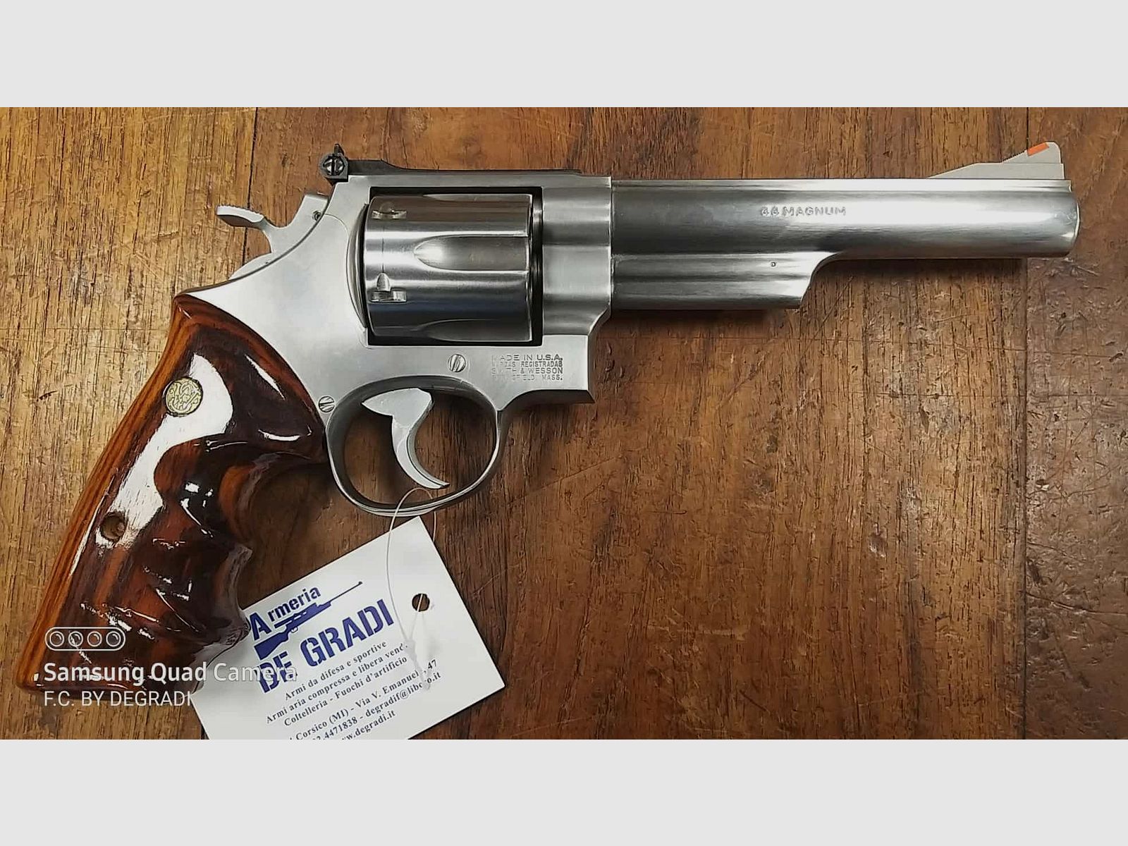 REVOLVER SMITH & WESSON MODEL 629 – 3 KALIBER 44 MAGNUM, Bild 4 von 4