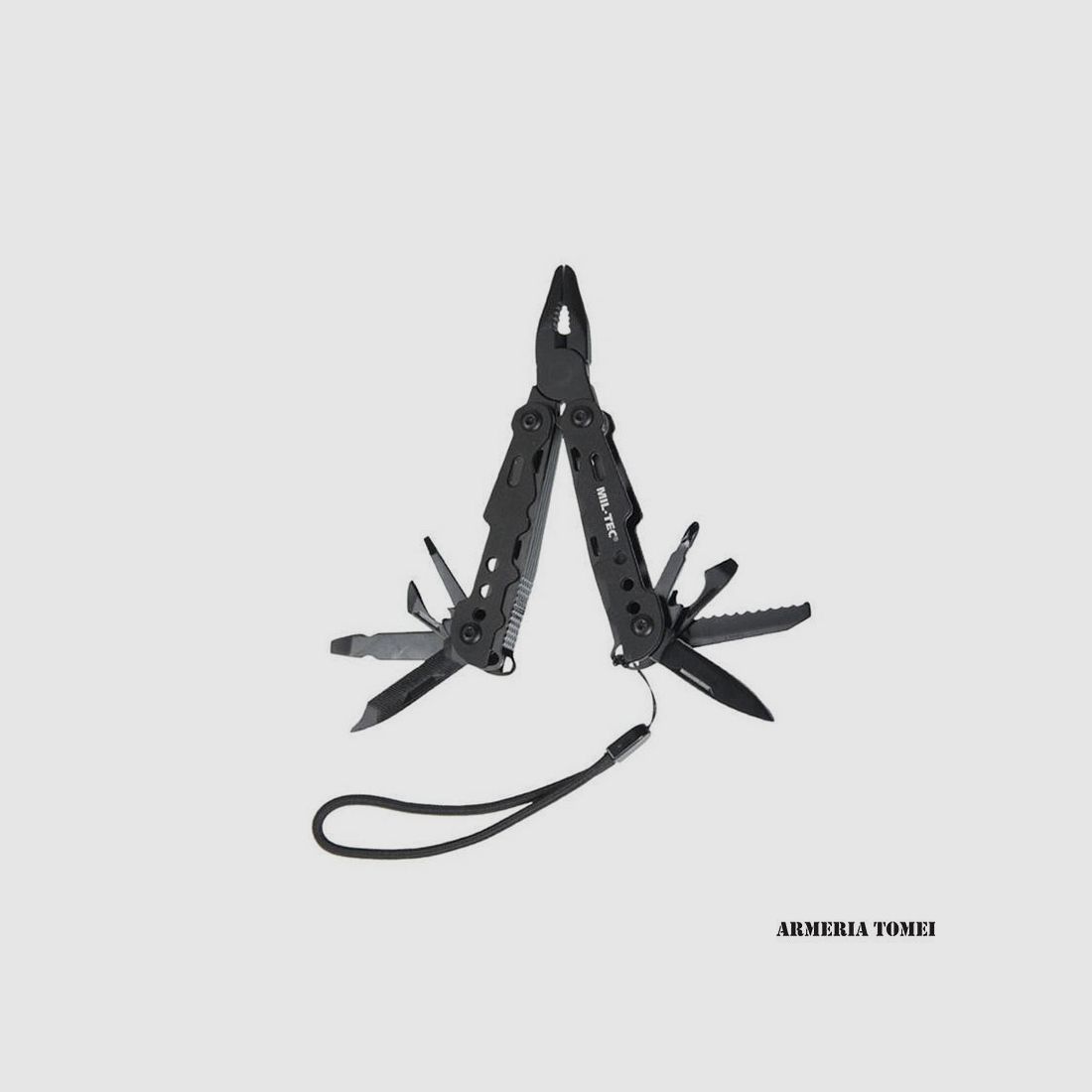 MIL-TEC – MULTI TOOL NEGRO M.FUNDAS