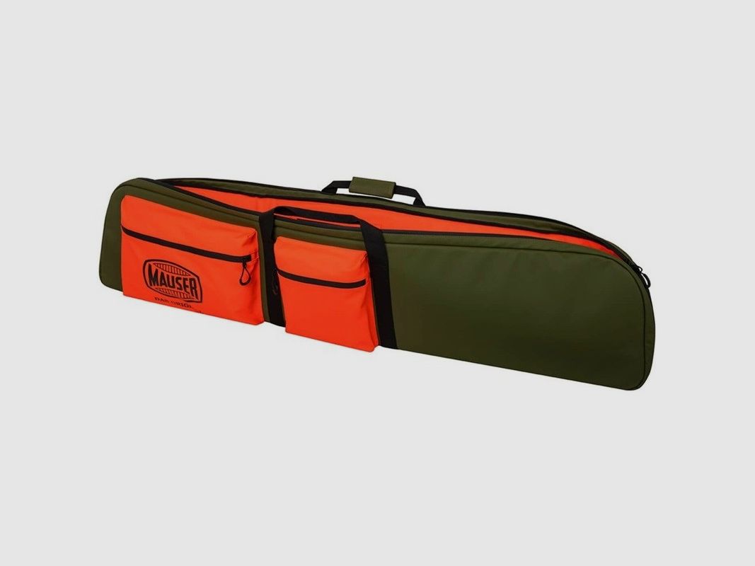 Futteral Trail Büchse grün/orange - 130cm - Mauser, Bild 2 von 3