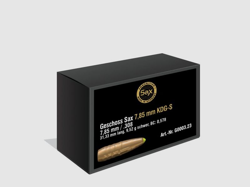 SAX KDG-S .308 9.5g, Bild 1 von 2