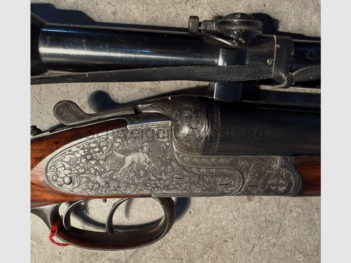 Krieghoff side lock drilling 8x57JR;12/70