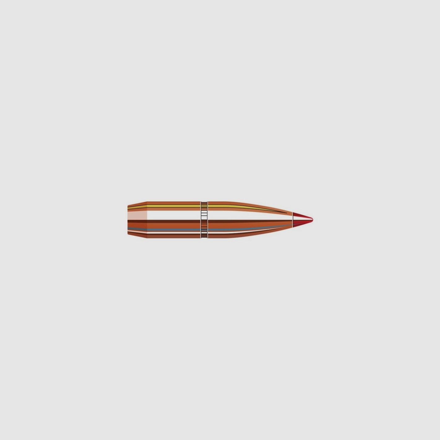 HORNADY GESCHOSSE SST 264" 129GR 100ST., Bild 1 von 2