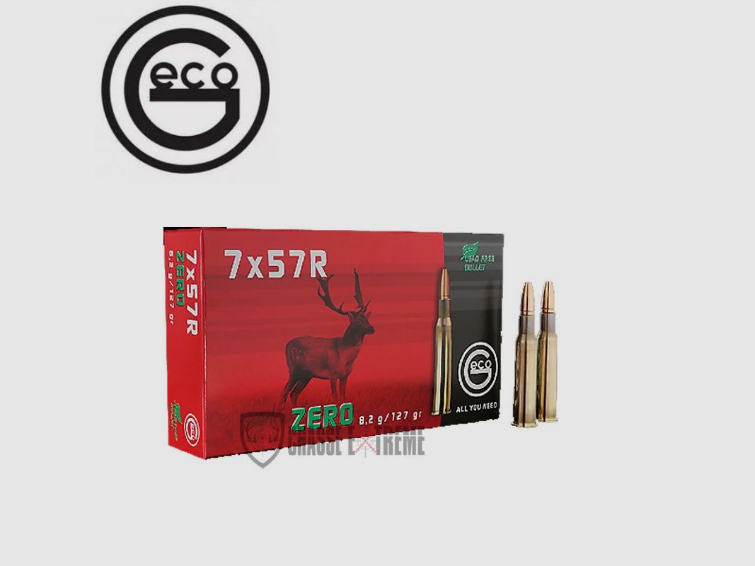 20 nabojów GECO kal. 7x57R 127gr ZERO