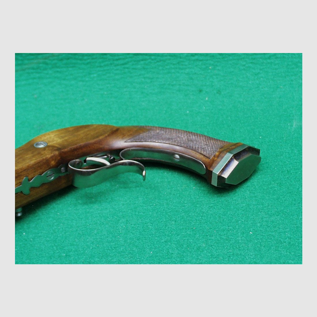 Artax	 Boutet Steinschloßpistole, Kal.45 glatt, steel finish, Bild 8 von 8