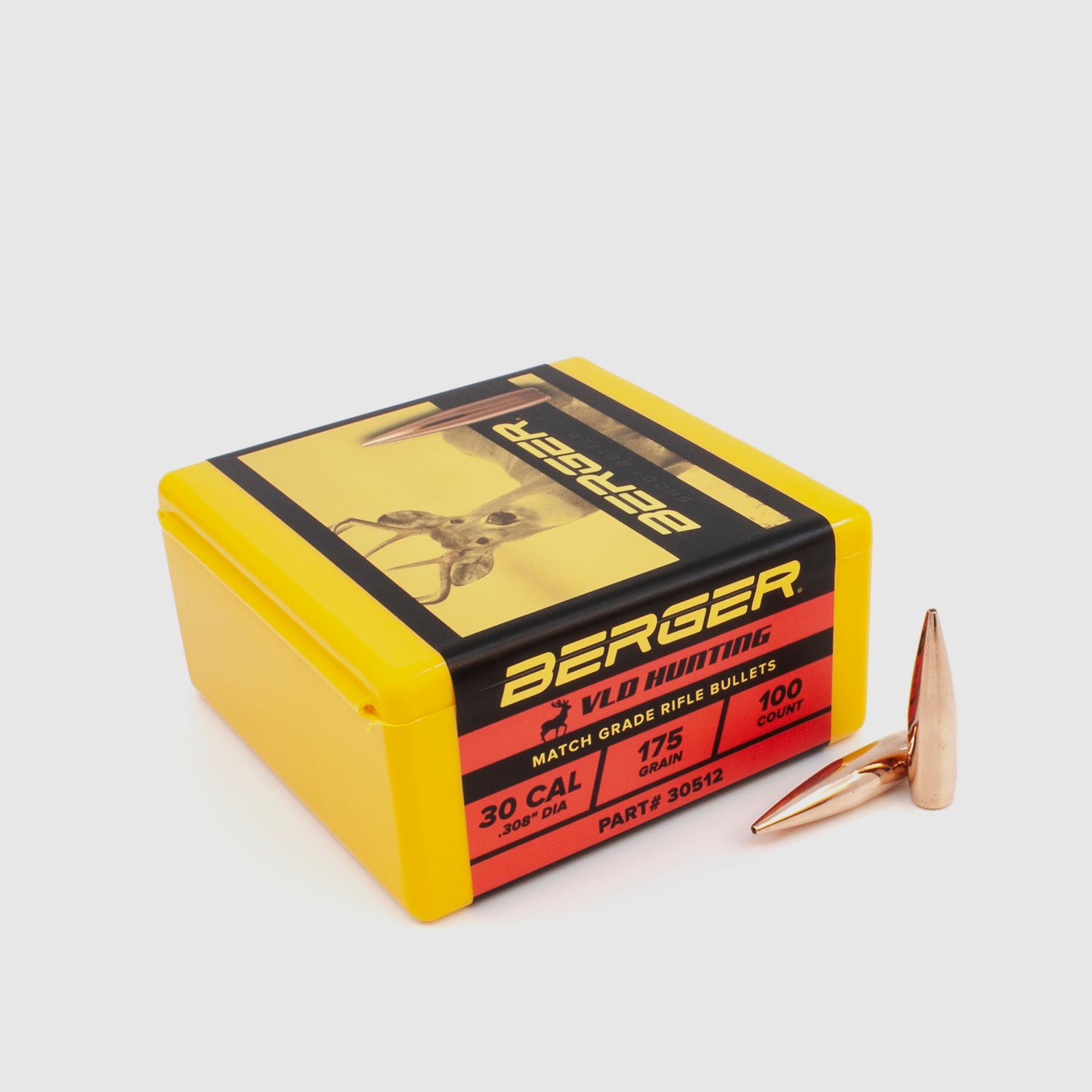 Berger Geschoss .30 VLD Hunting 175GR 100 Stück, Bild 10 von 11