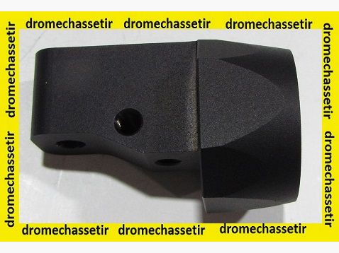adaptateur tube AR-15 pour chassis Bergara B14 BMP, noir
