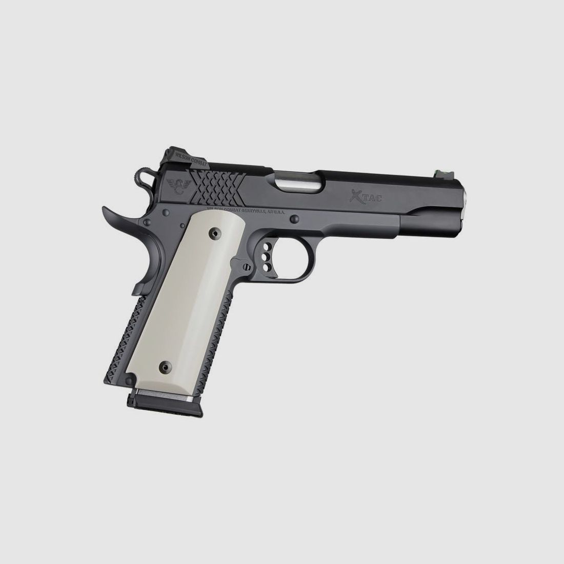 Hogue 1911 Grip Smooth Ivory Polymer Ambi-Cut, Bild 4 von 4