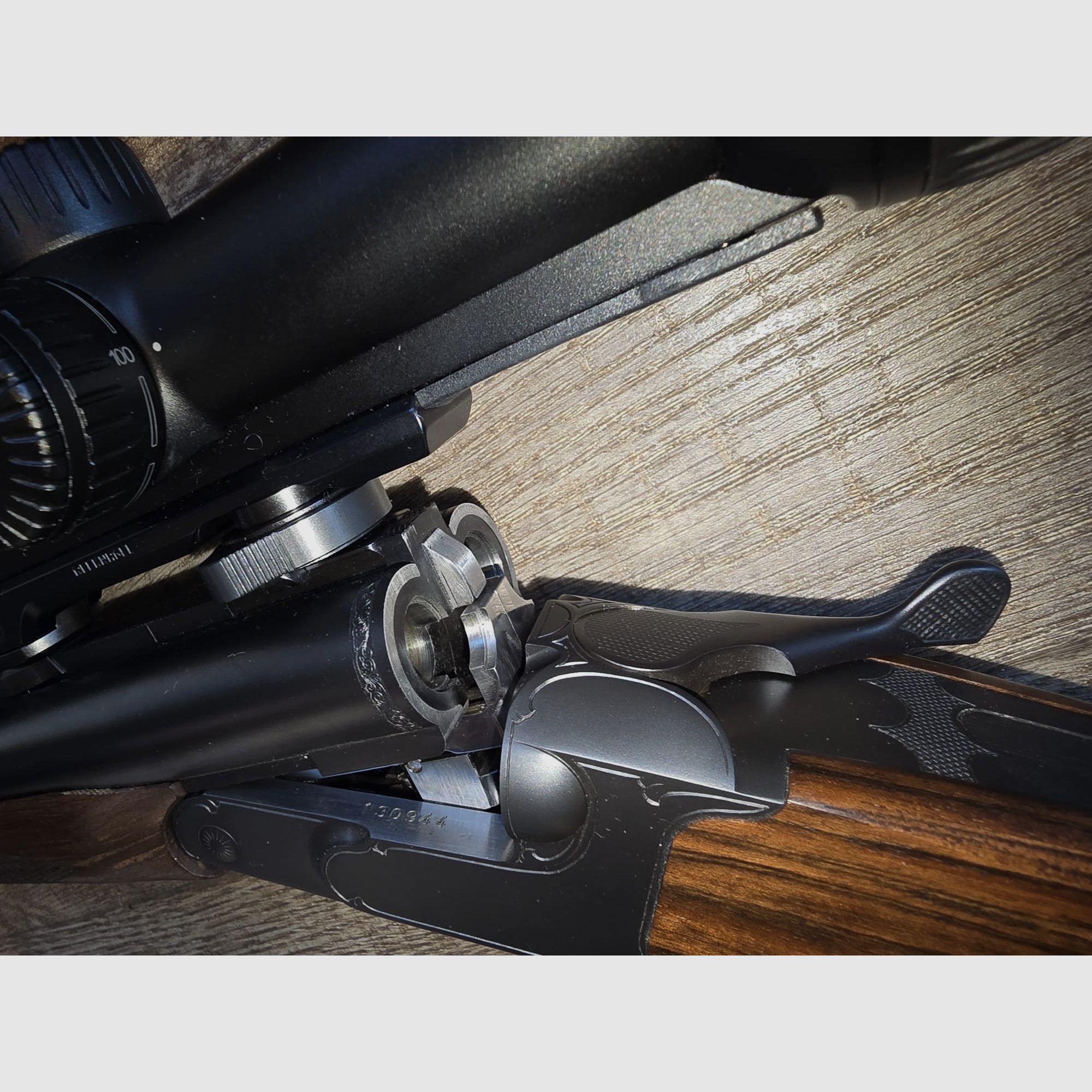 Nagelneues Set: KRIEGHOFF Classic Doppelbüchse 8x57 IRS mit Swarovski Z8i, original Krieghoff Montage, Koffer, Munition, offiziell bei Krieghoff eingeschossen 