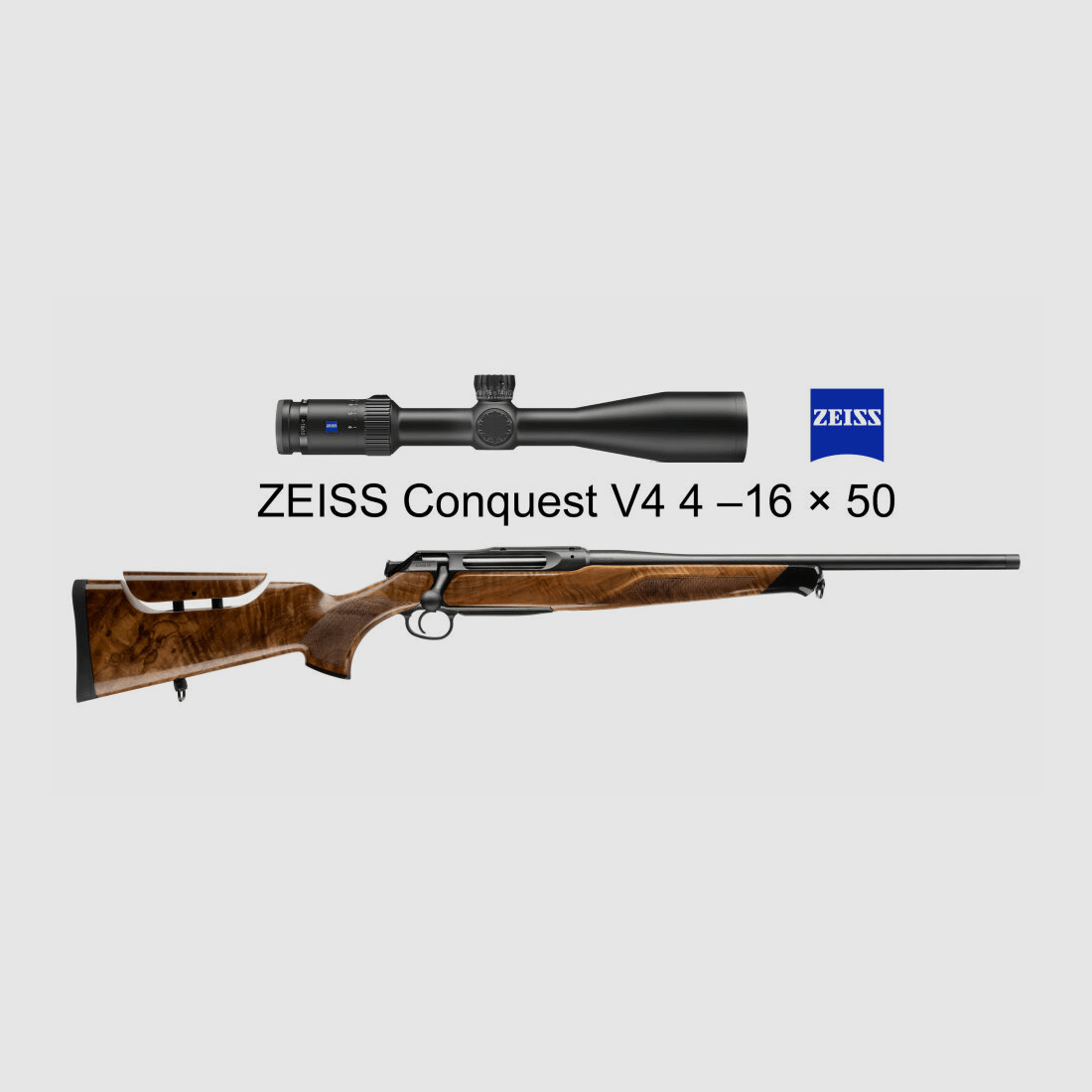 J.P. Sauer & Sohn Sauer 505 Ergo Lux Repetierbüchse HQ3 Ausstattungspaket Elegance + VSR | 8.5x55 Blaser | ZEISS V4 4-16x50