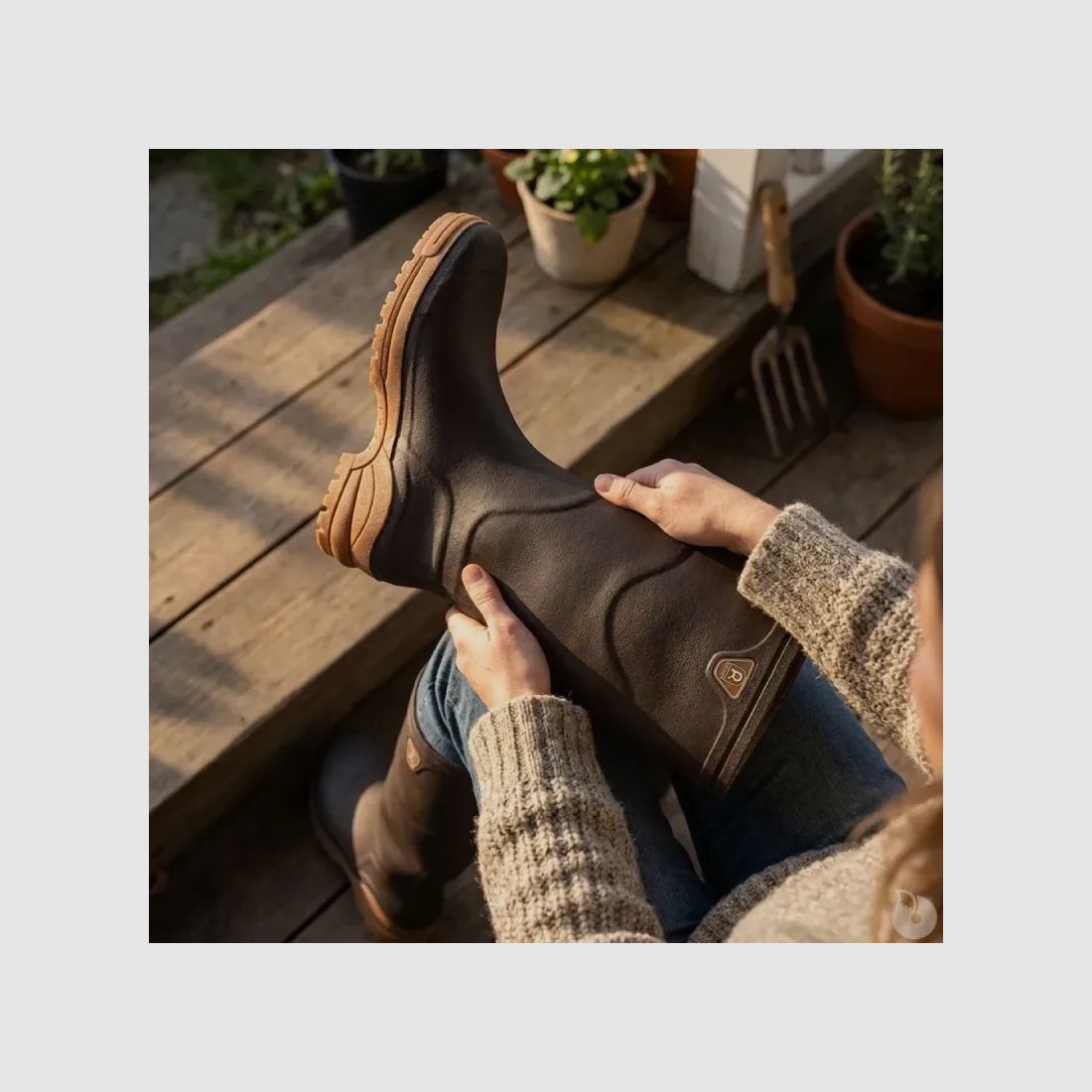Rouchette Optimum SEBS Stiefel braun für Gülle und Kohlenwasserstoffe, Bild 6 von 16