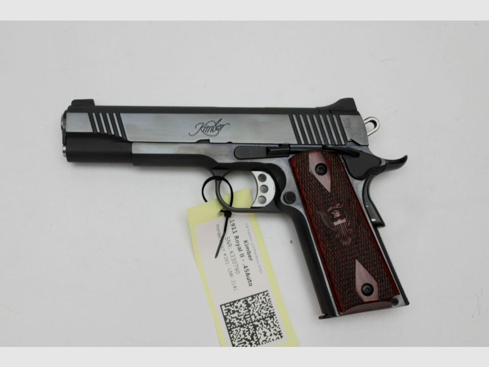Kimber 1911 Royal II mit Rimfire Target Wechselsystem .45Auto + .22lr