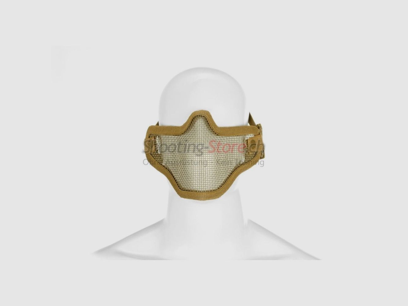 Invader Gear Stalen Halve Gezichtsmasker Tan