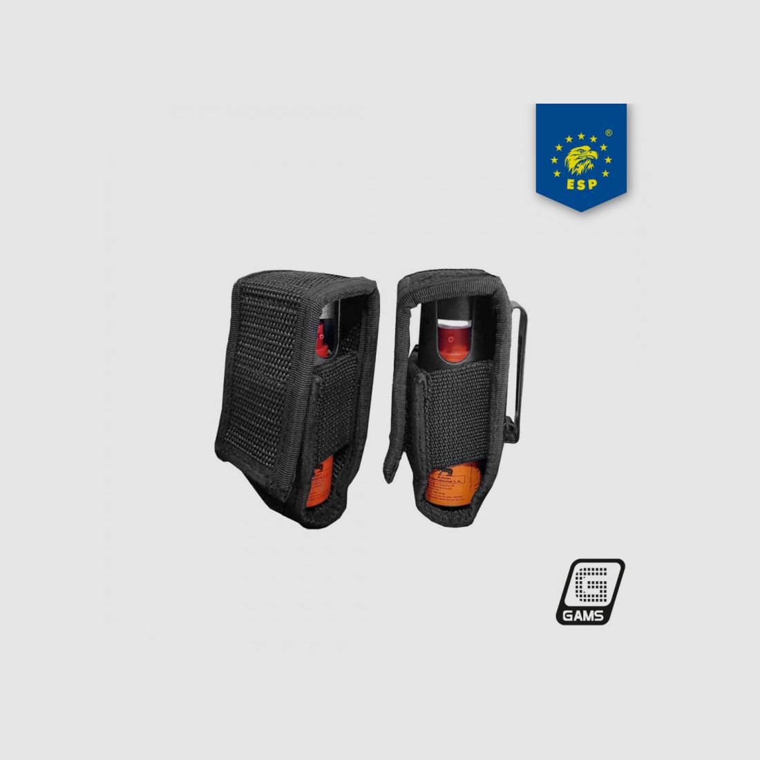 Cordura-Holster mit Clip für Abwehrspray 33 ml, Bild 1 von 2