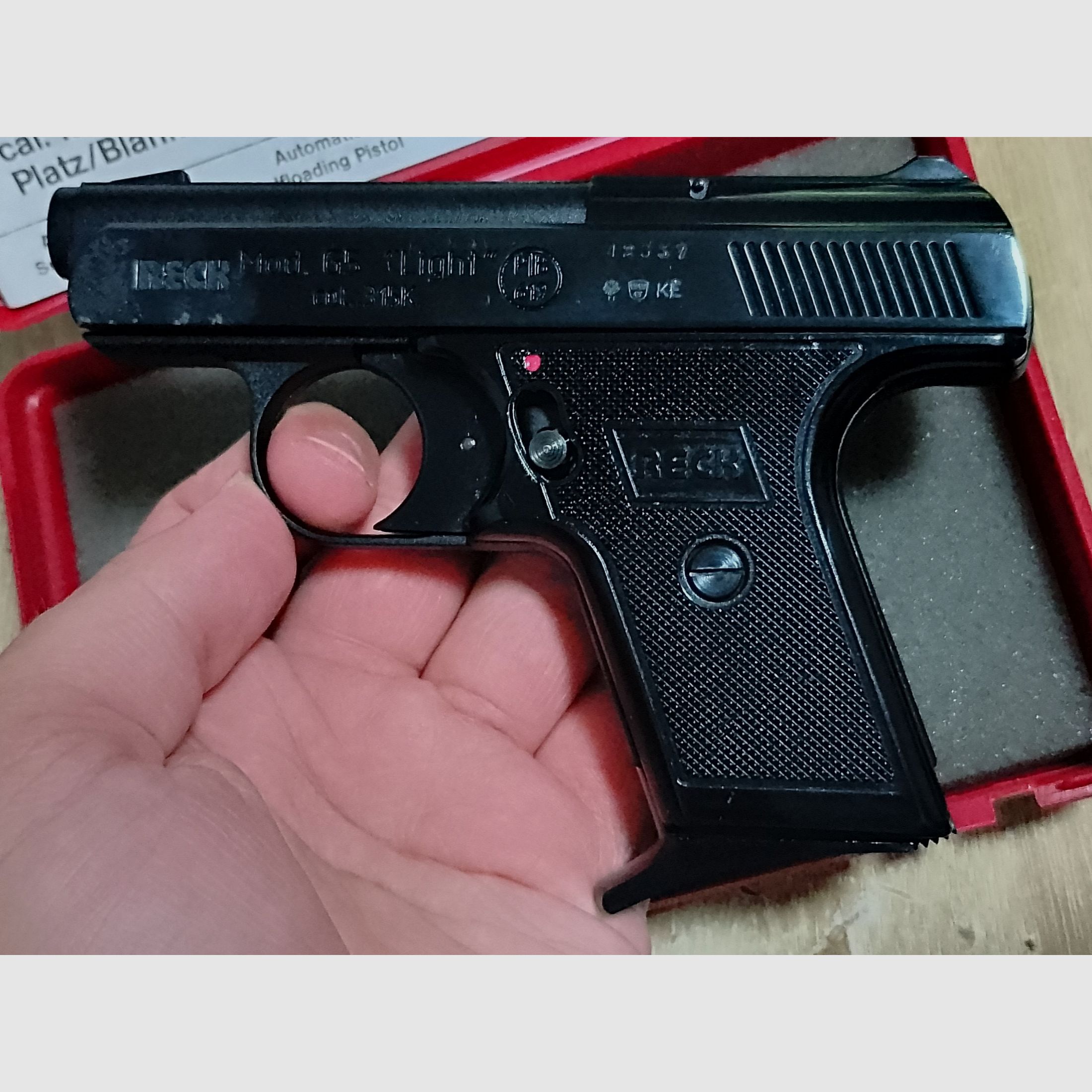 Reck Mod. G 5 "Light" im Kaliber .315 Knall