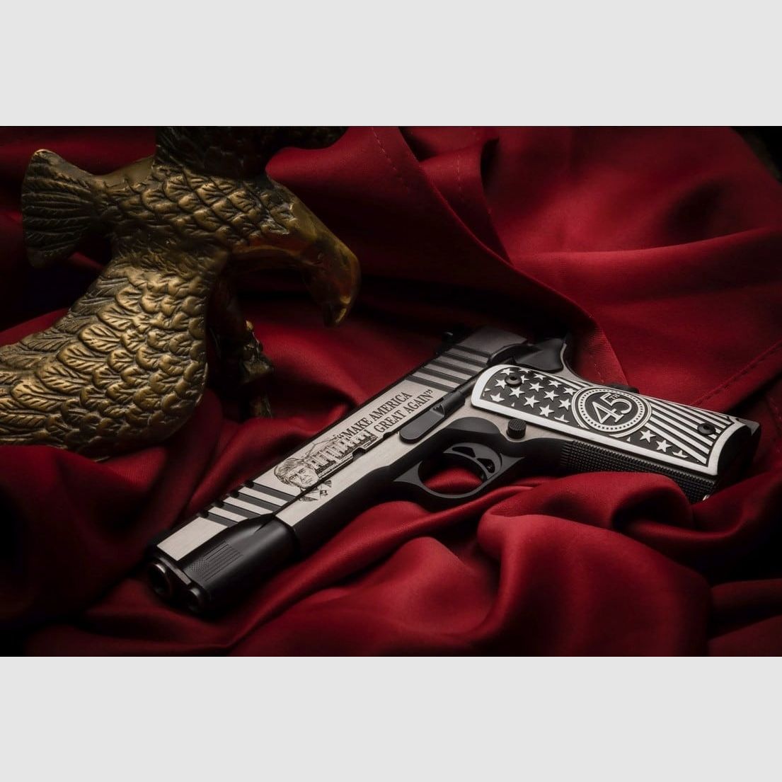 Auto-Ordnance 1911A1 Trump One 5″ .45 ACP