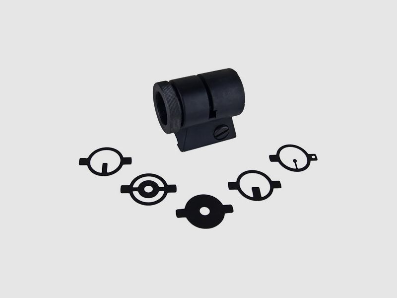 TunnelkornfuĂź inkl 5 WechselkornblĂ¤tter fĂĽr Luftgewehr Weihrauch HW30S HW50S HW35 HW77 HW80 HW85 HW90, Ersatzteil