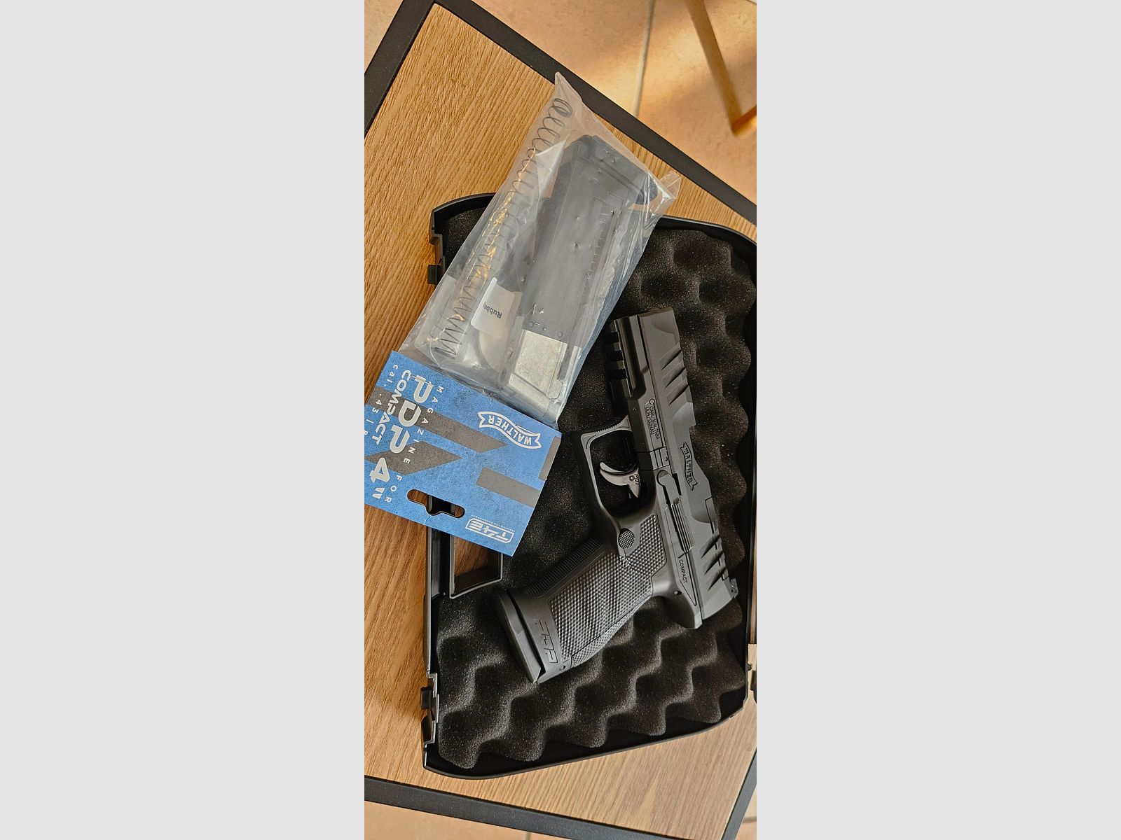 Walther Defense Training Marker T4E PDP Compact 4" - cal .43 Noir (P18)